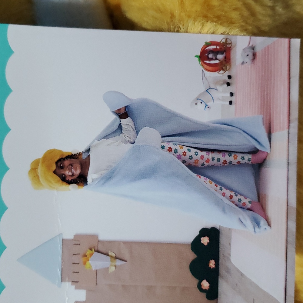 Cinderella Hooded Blanket
